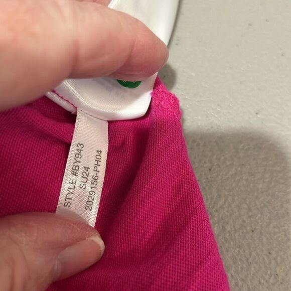 J. Crew Factory BY943 Fuchsia Girlfriend Tank top NWOT size small - Picture 8 of 8